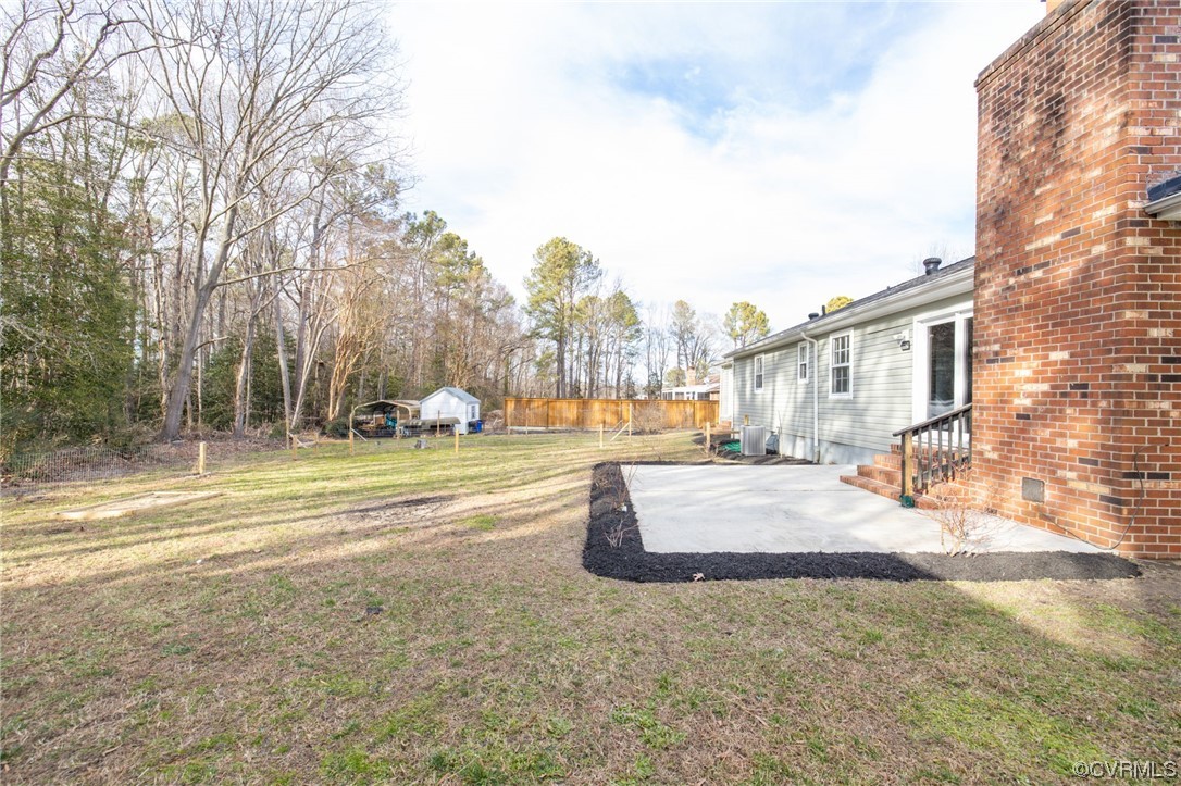 3612 Chesdin Boulevard Sutherland, VA 23885 - Photo 37 of 44 a view of a house with basketball court