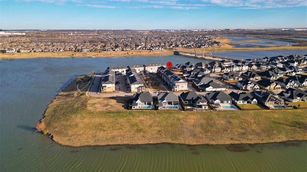 3718 Pelican Rst Way Arlington, TX 76005 - Photo 24 of 37 an aerial view of a house with a ocean view