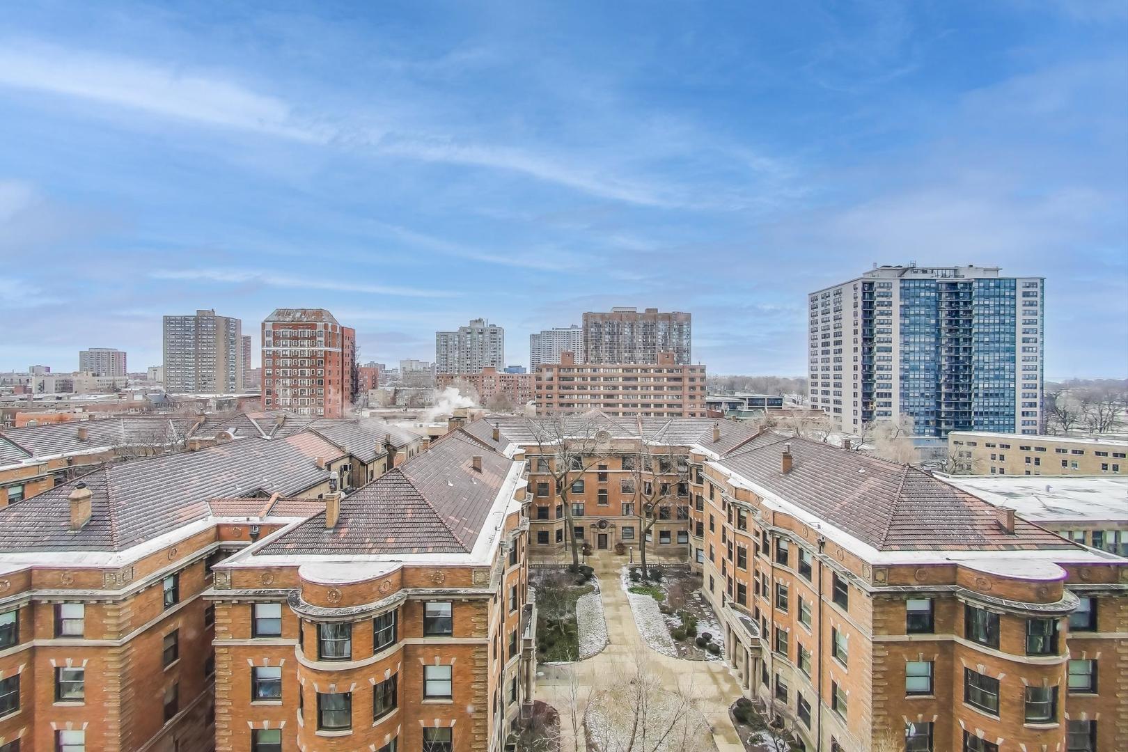 655 West Irving Park Road, Unit 814 Chicago, IL 60613 - Photo 15 of 34 a city view with tall buildings