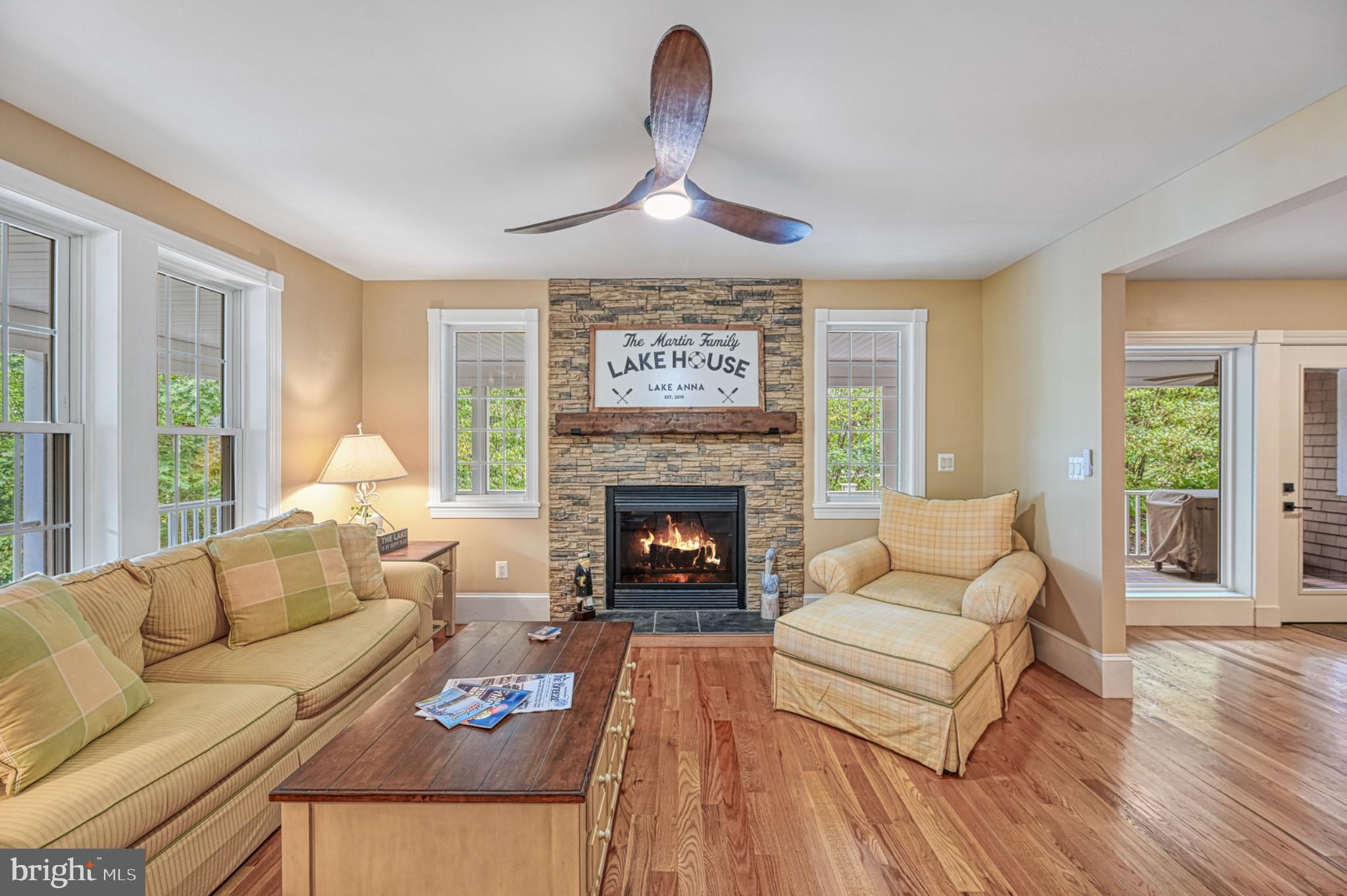 7320 Old Dickersons Road Orange, VA 22960 - Photo 24 of 119 a living room with furniture and a fireplace
