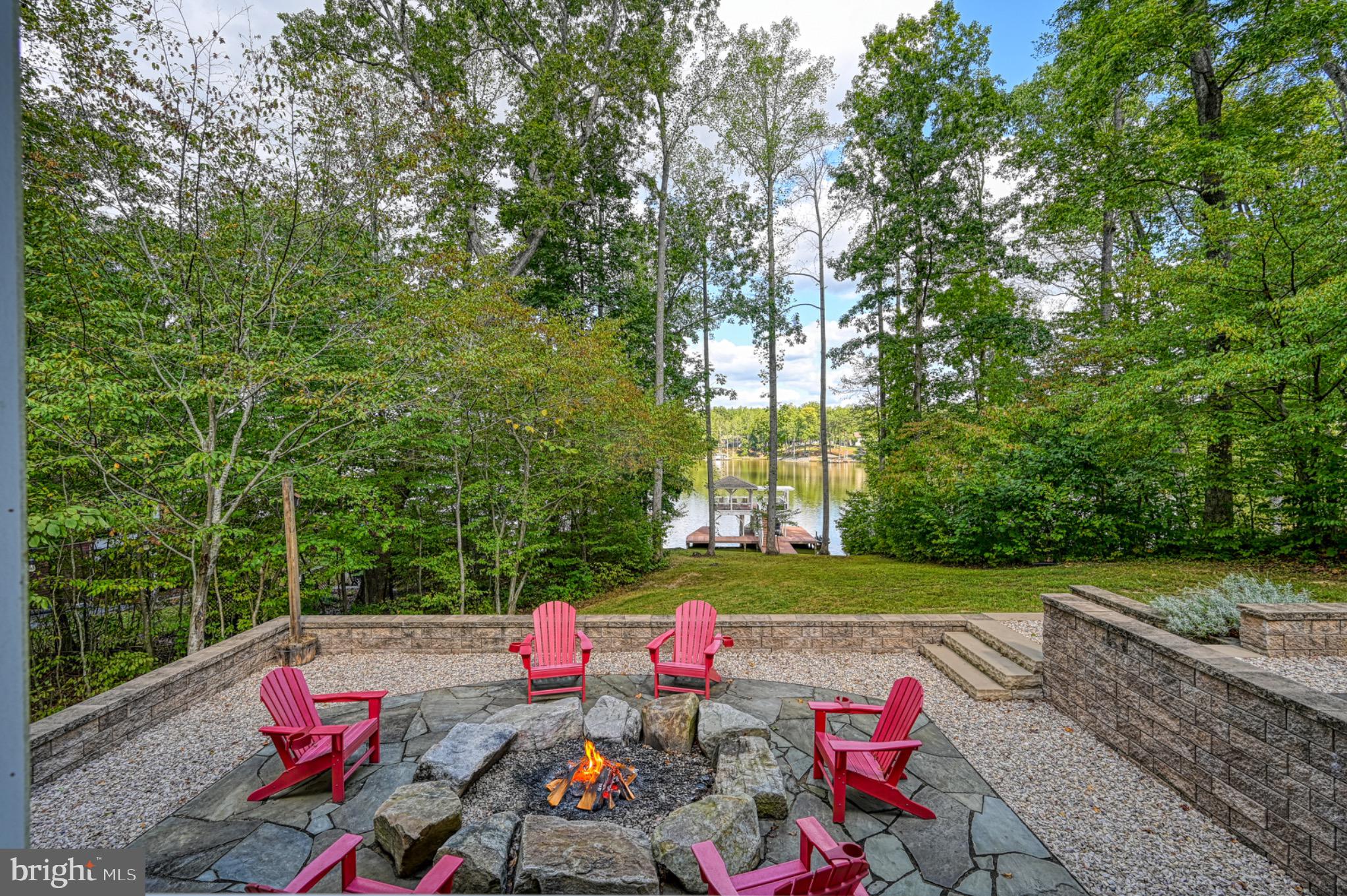 7320 Old Dickersons Road Orange, VA 22960 - Photo 3 of 119 Serene lakeside retreat with cozy fire pit.