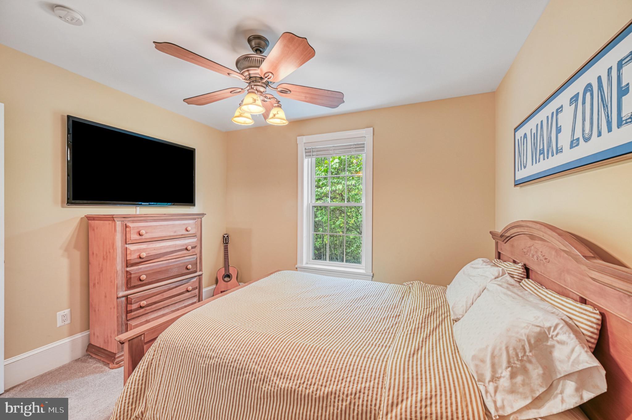 7320 Old Dickersons Road Orange, VA 22960 - Photo 51 of 119 a bedroom with a bed and a flat screen tv