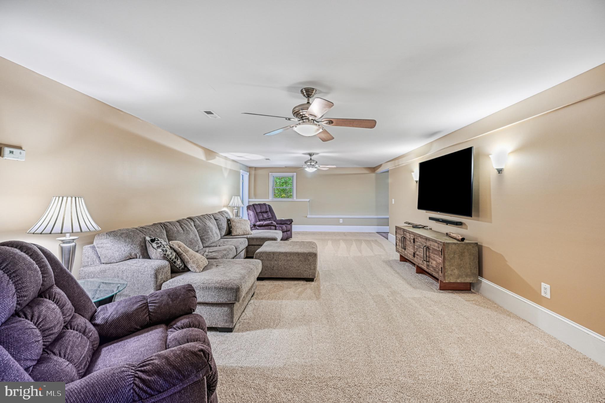 7320 Old Dickersons Road Orange, VA 22960 - Photo 70 of 119 Spacious, inviting basement retreat.