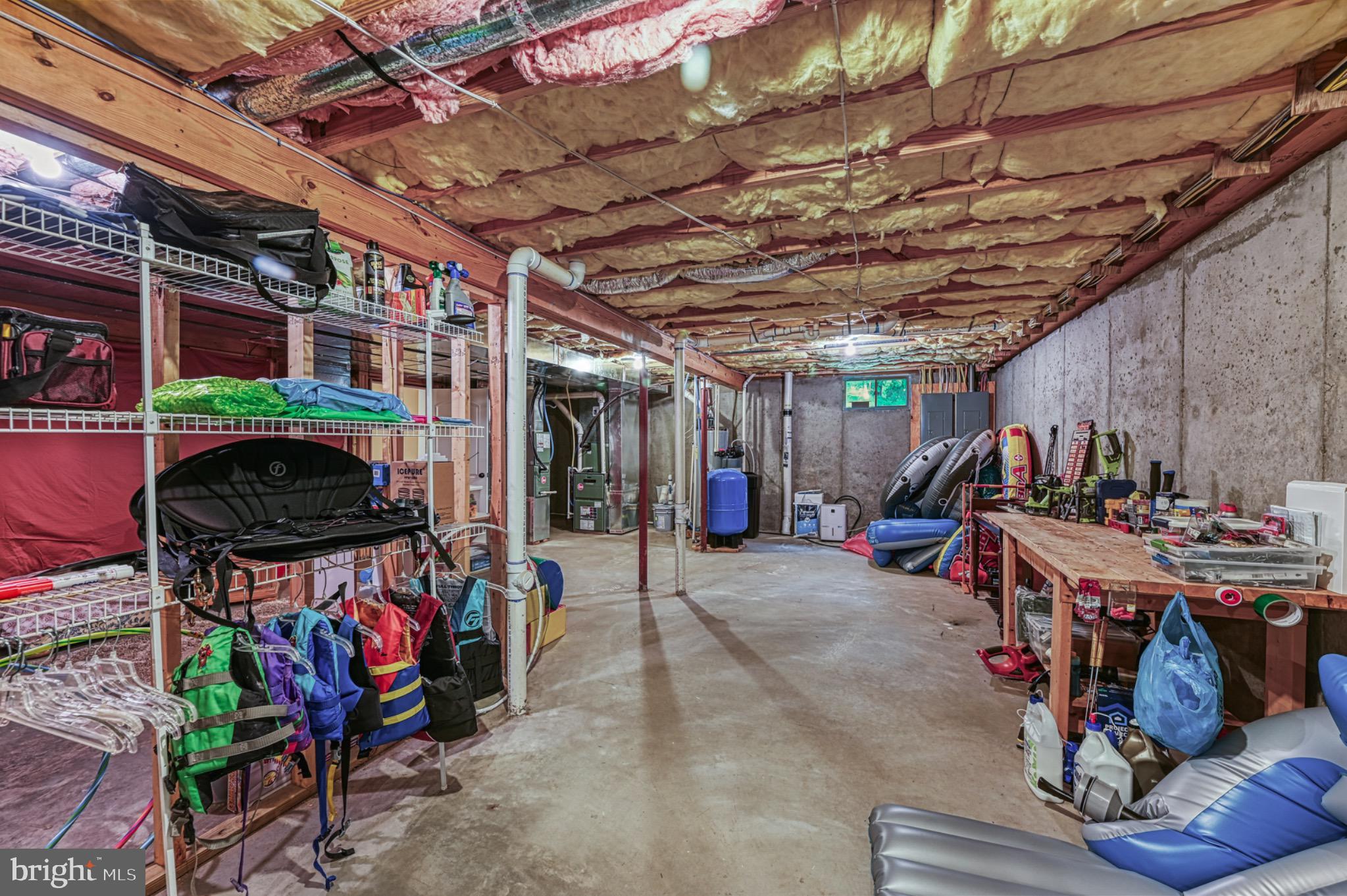 7320 Old Dickersons Road Orange, VA 22960 - Photo 80 of 119 Spacious basement with ample storage options.