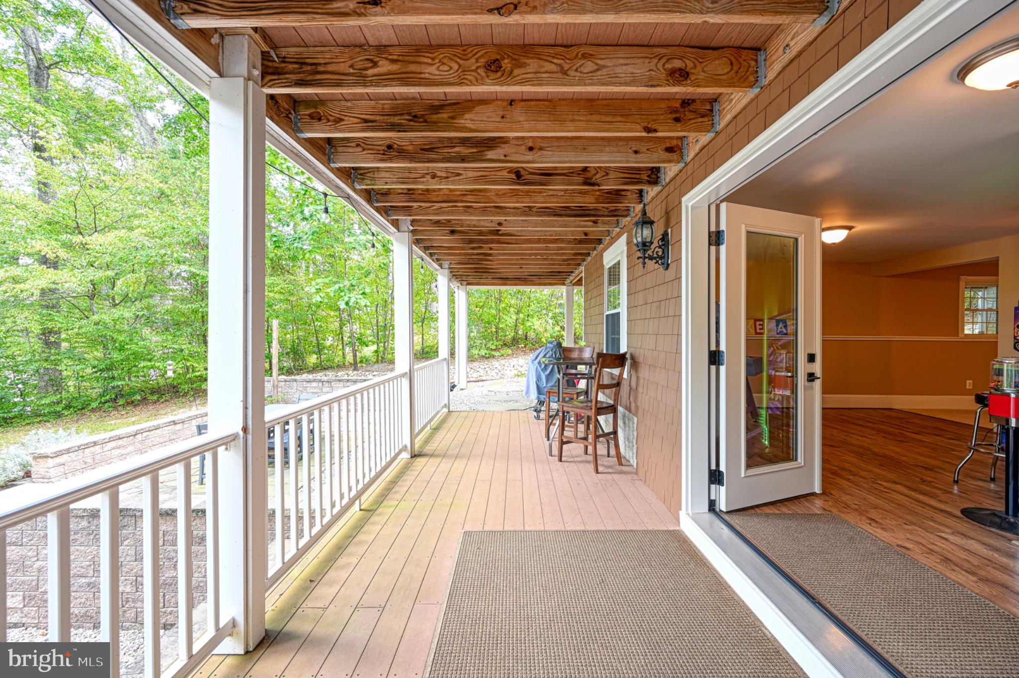 7320 Old Dickersons Road Orange, VA 22960 - Photo 82 of 119 a view of a porch with wooden floor