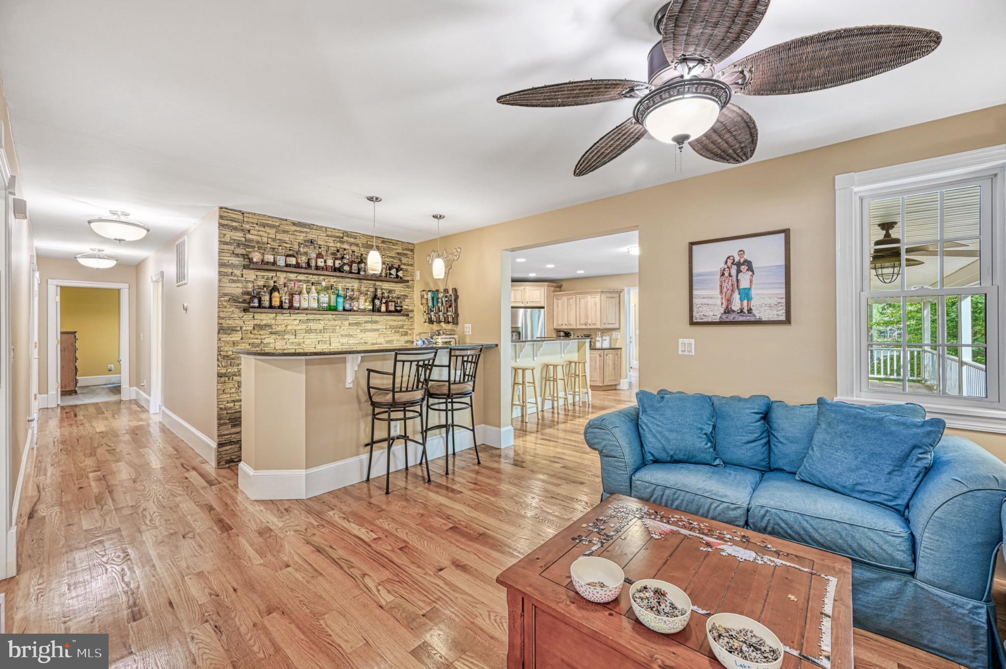 7320 Old Dickersons Road Orange, VA 22960 - Photo 10 of 119 a living room with furniture and kitchen view