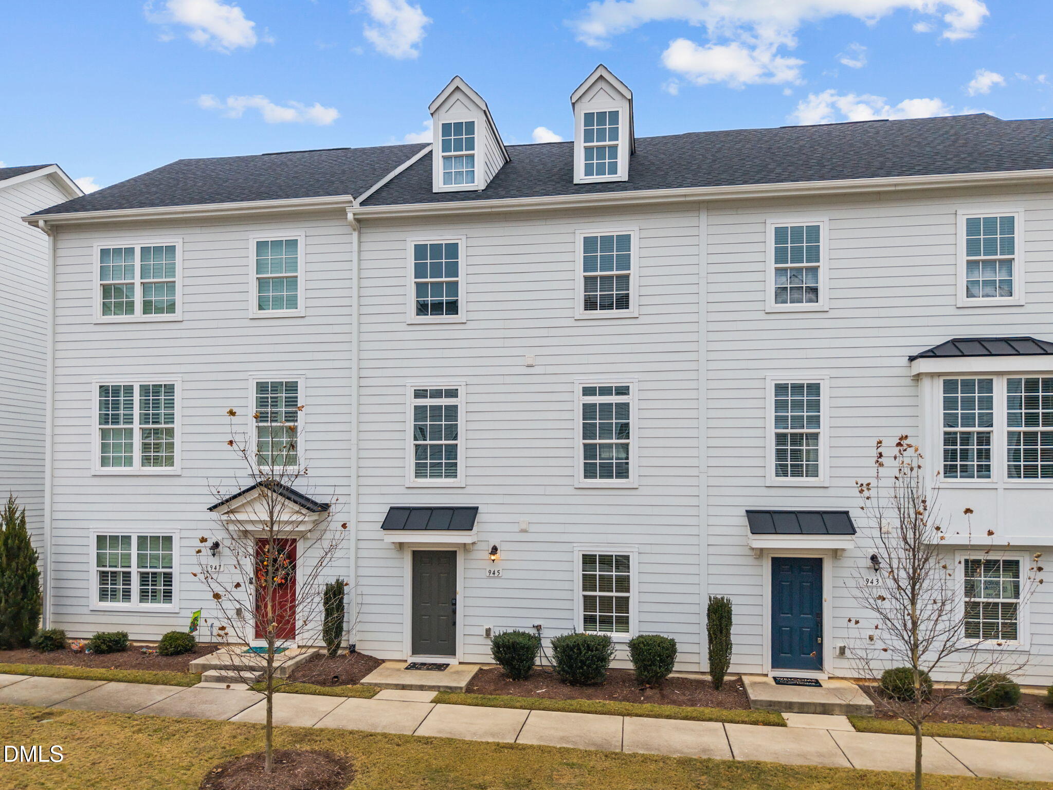 945 Anthem Lane Durham, NC 27713 - Photo 34 of 51 a front view of a house with street