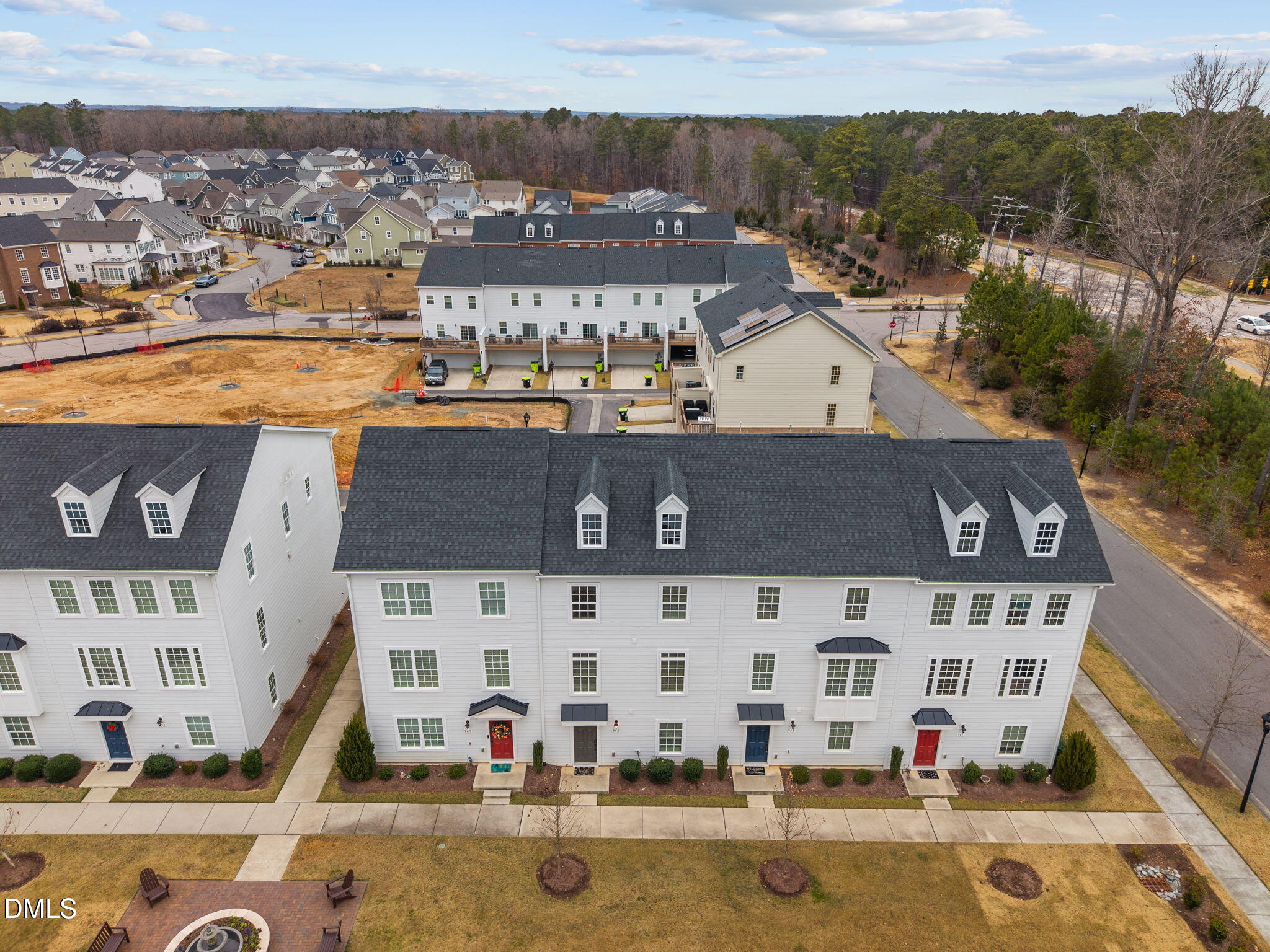 945 Anthem Lane Durham, NC 27713 - Photo 47 of 51 large aerial view of multi story residential apartment building