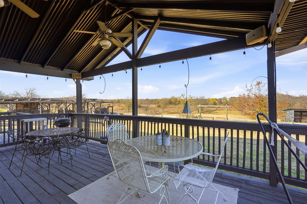 5824 Sky Road Joshua, TX 76058 - Photo 31 of 40 a view of a balcony with chairs