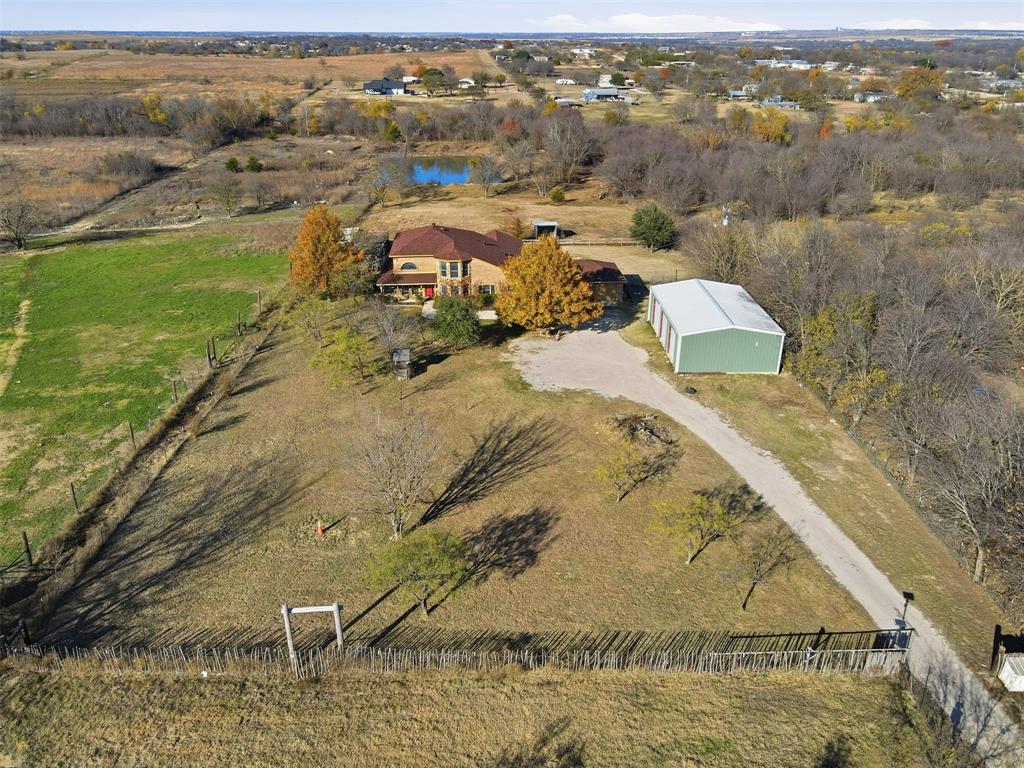 5824 Sky Road Joshua, TX 76058 - Photo 5 of 40 an aerial view of a house with a yard