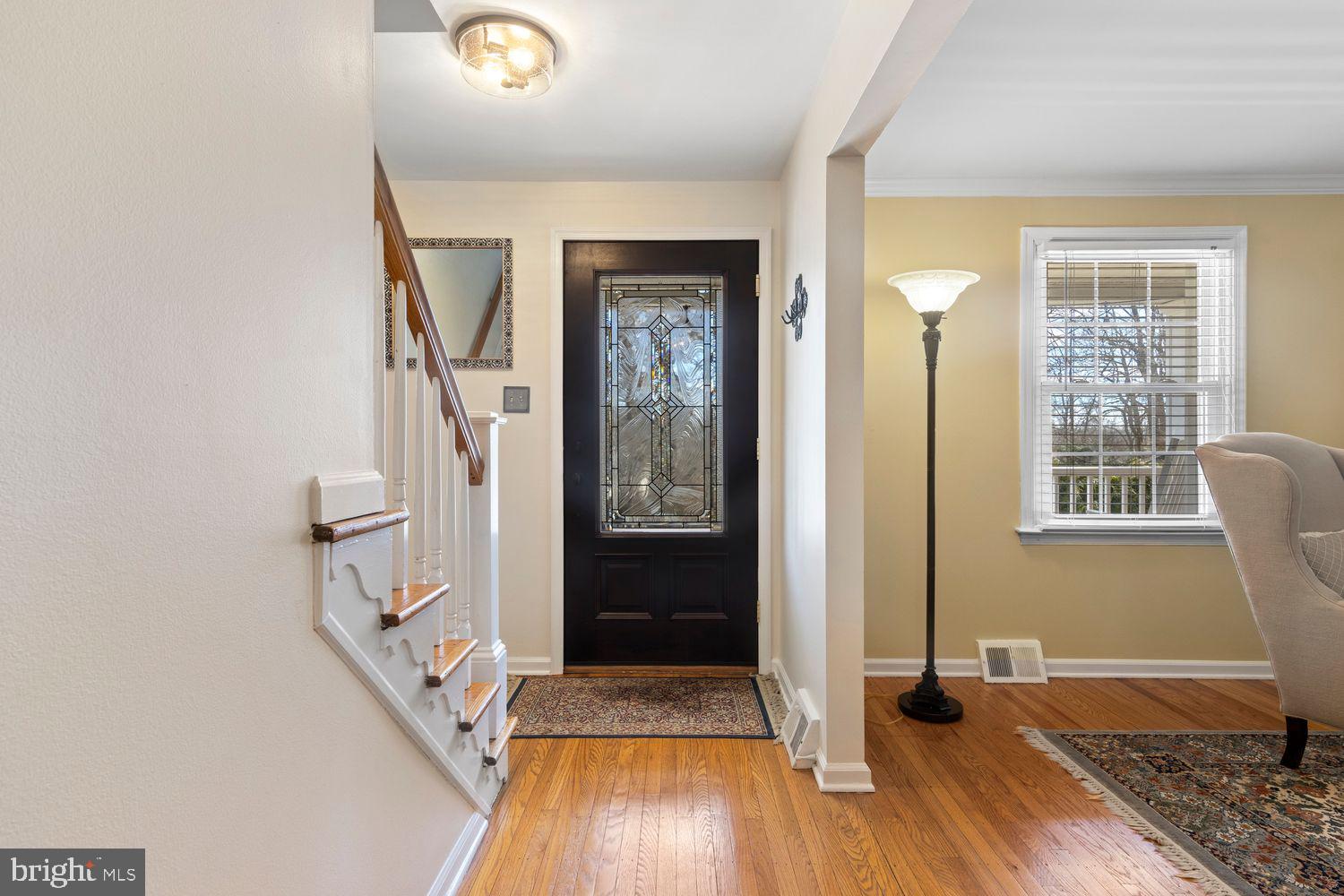 5 Crestview Circle Wayne, PA 19087 - Photo 9 of 38 a hallway with wooden floor windows and closet