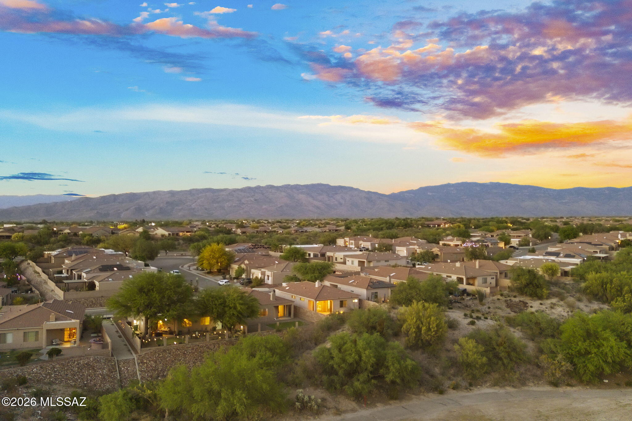 13668 East High Plains Ranch Street Vail, AZ 85641 - Photo 39 of 51 a view of city and mountain