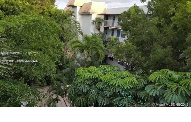 a view of a swimming pool with a yard