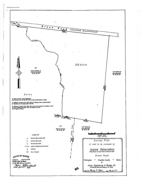 Tbd Brown Road Farmington, ME 04938 - Photo 1 of 1 Photo