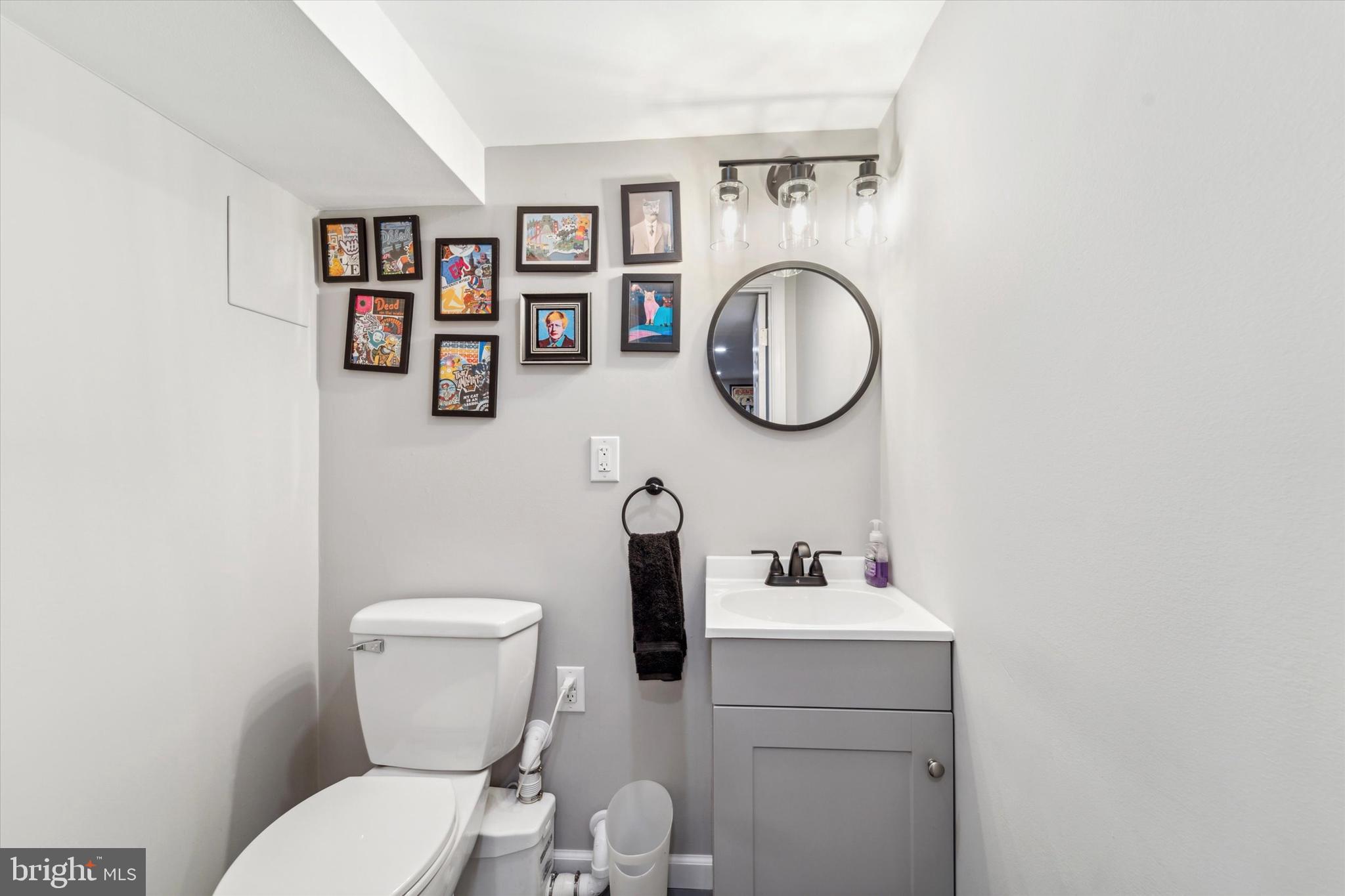 2246 Ritter Street Philadelphia, PA 19125 - Photo 13 of 18 Powder Room in Basement