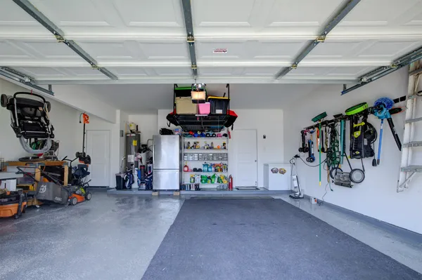 a view of garage