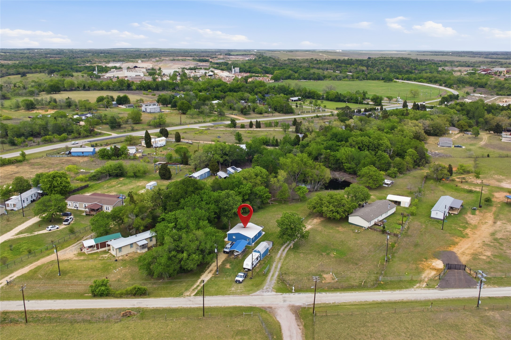 224 Old Coach Lane Elgin, TX 78621 - Photo 19 of 25 Drone / aerial view