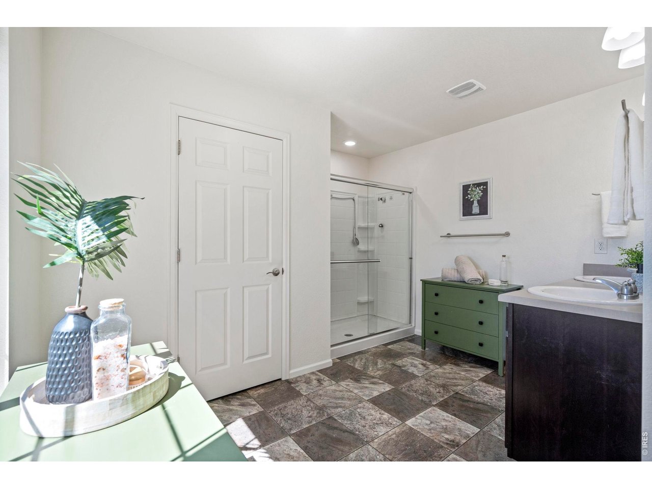 10080 Cedar Street Firestone, CO 80504 - Photo 22 of 38 Primary has a large shower with a spacious linen closet
