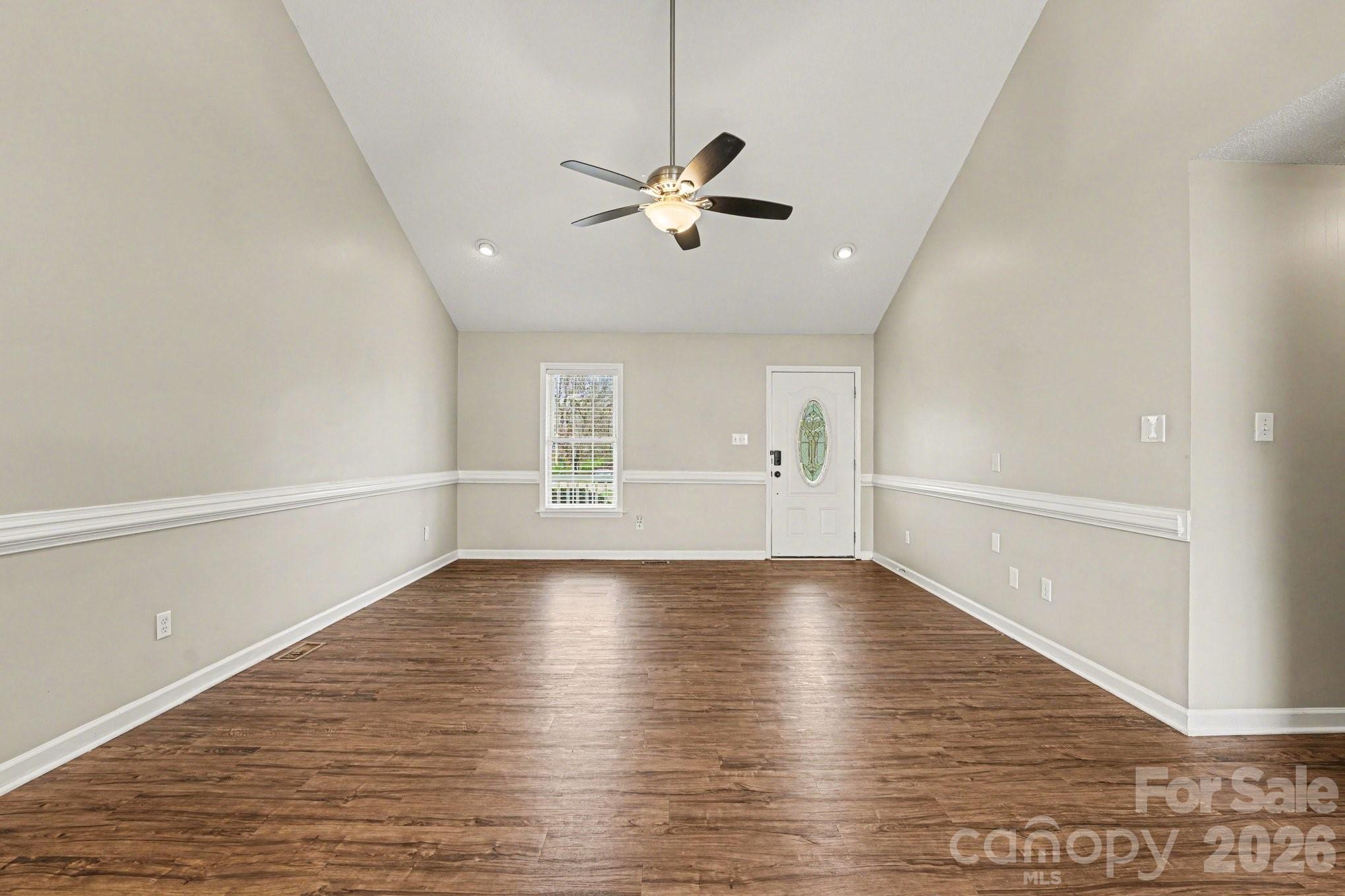 134 Clearview Road Statesville, NC 28625 - Photo 12 of 16 a view of empty room with wooden floor