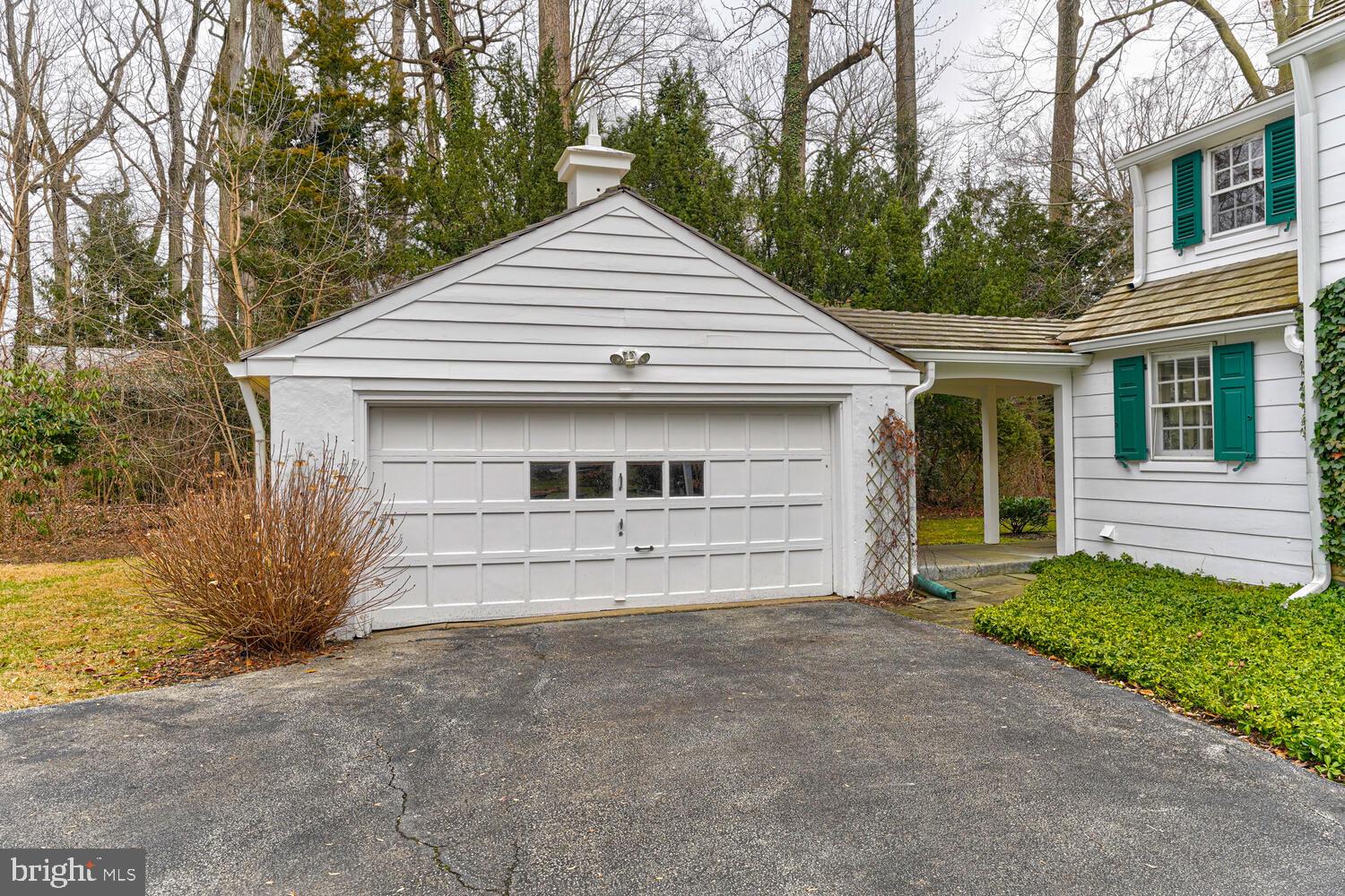 323 Caversham Road Bryn Mawr, PA 19010 - Photo 11 of 52 Two Car Detached Garage with Open Breezeway