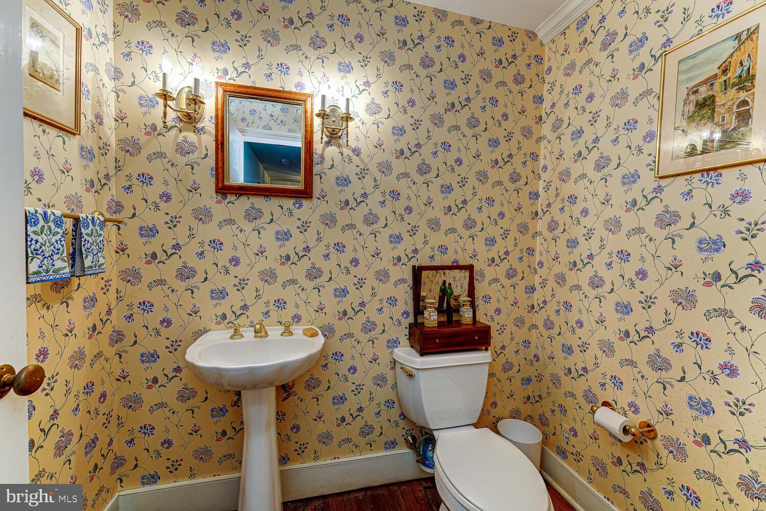 323 Caversham Road Bryn Mawr, PA 19010 - Photo 29 of 52 Convenient First Floor Powder Room
