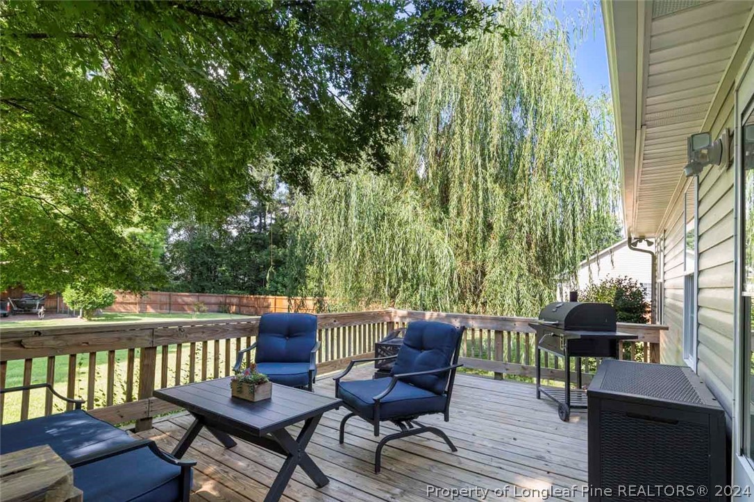 103 Kernstown Road Raeford, NC 28376 - Photo 40 of 48 a view of a two chairs in the deck