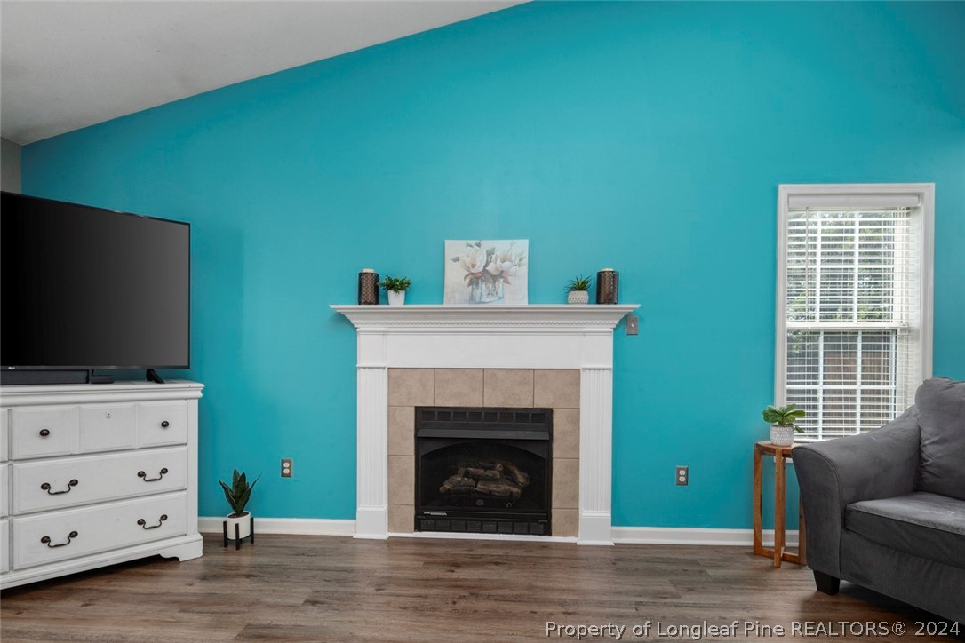 103 Kernstown Road Raeford, NC 28376 - Photo 9 of 48 a living room with furniture and a flat screen tv