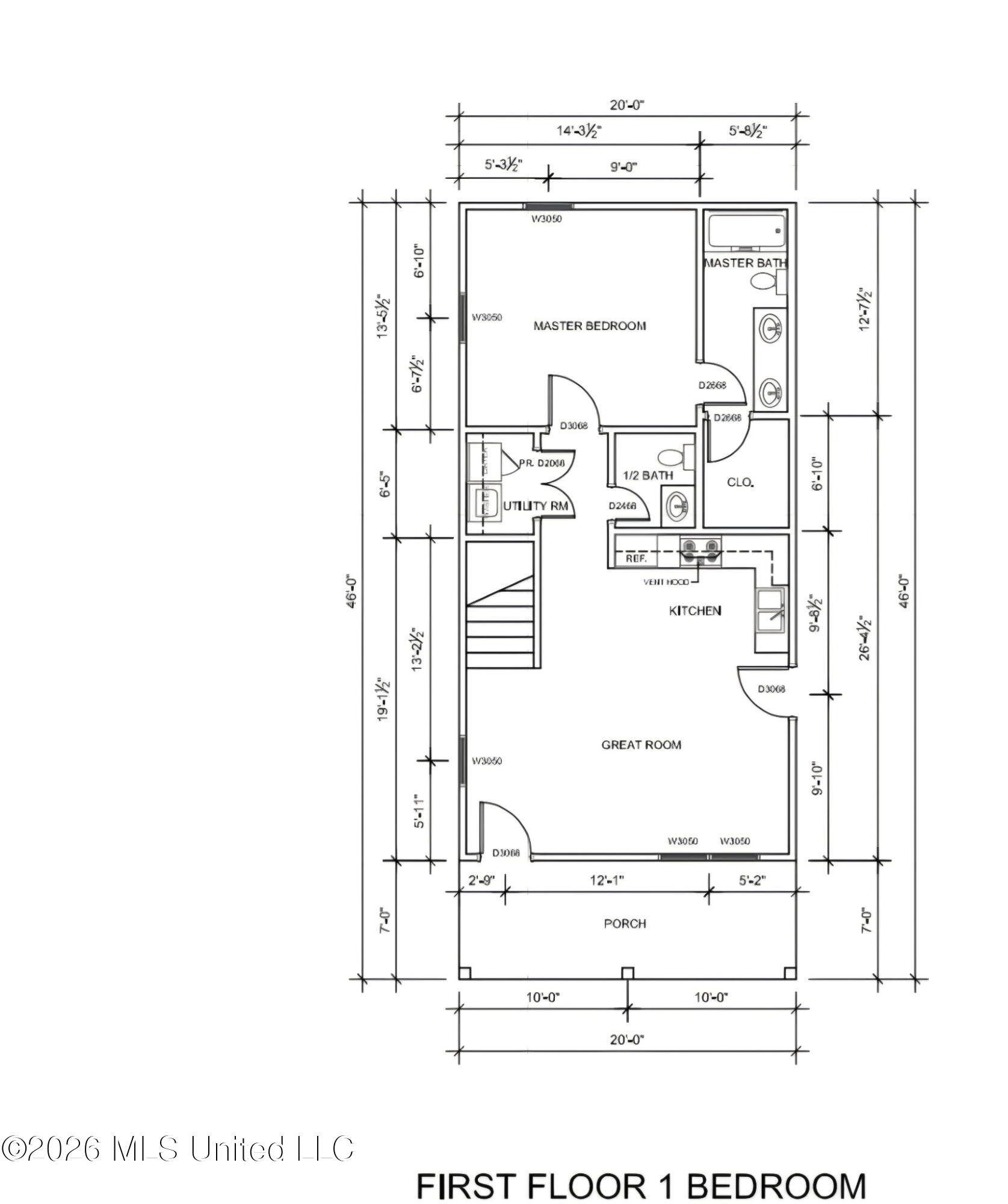 PLAN FLOOR 1