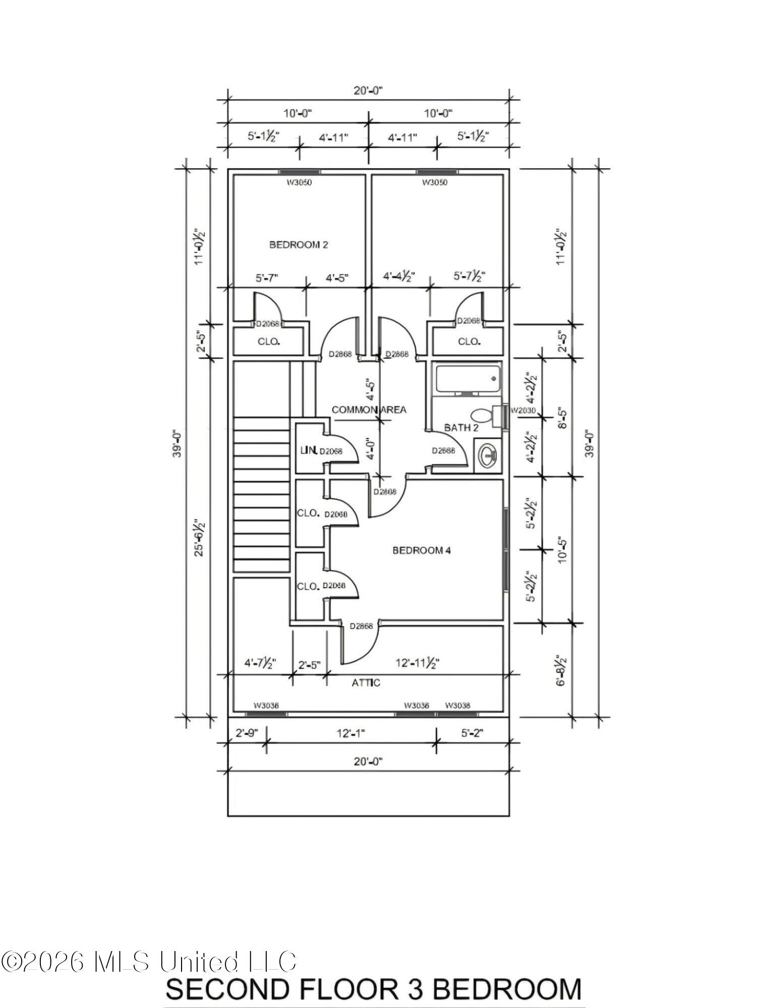 633 Brooks Street Canton, MS 39046 - Photo 2 of 2 PLAN FLOOR 2