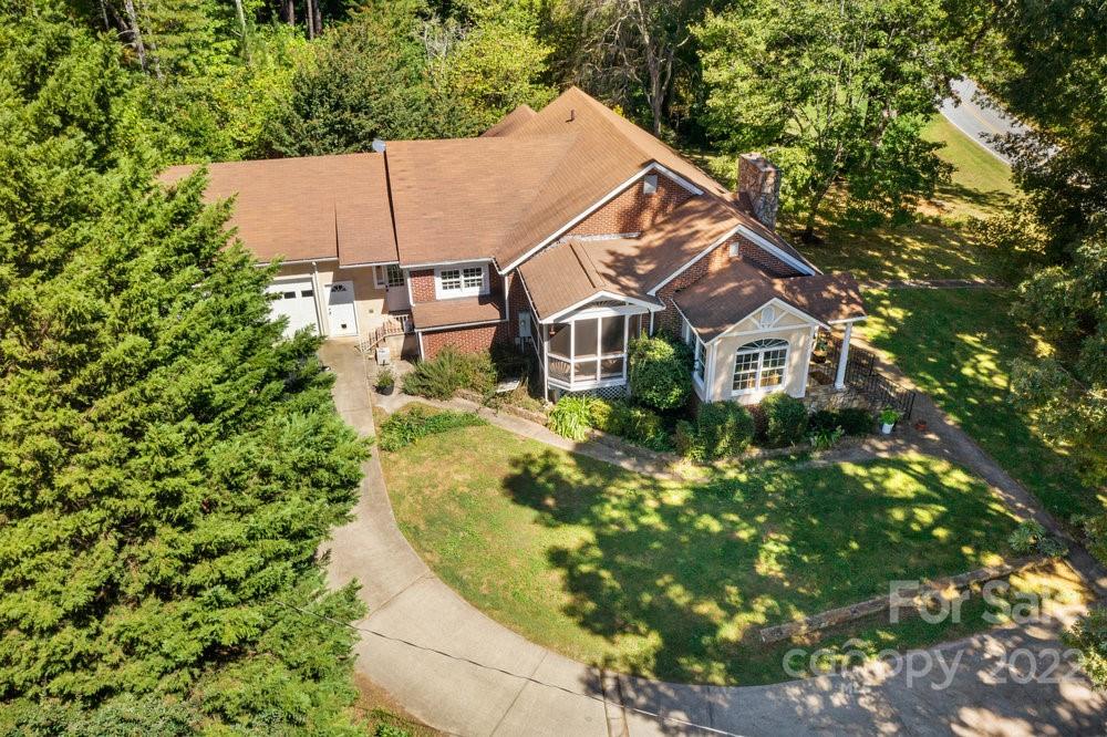 581 Flynn Road Rutherfordton, NC 28139 - Photo 12 of 37 an aerial view of a house