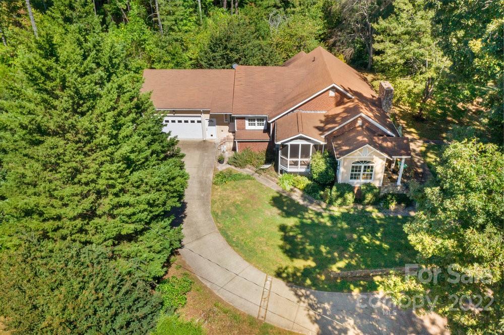 581 Flynn Road Rutherfordton, NC 28139 - Photo 13 of 37 an aerial view of a house