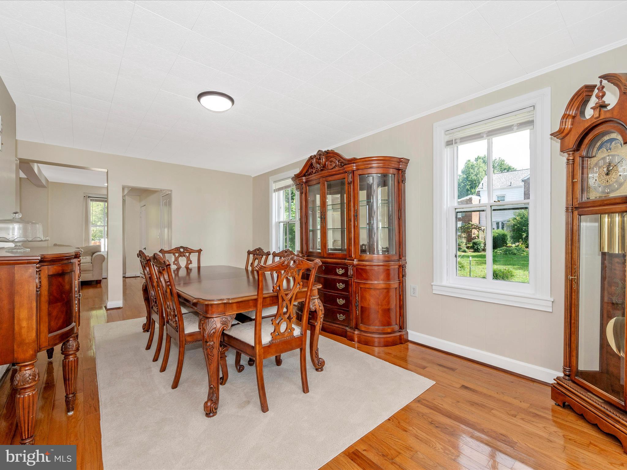 5924 Broad Run Road Jefferson, MD 21755 - Photo 13 of 54 a view of a a dining room with furniture window and wooden floor
