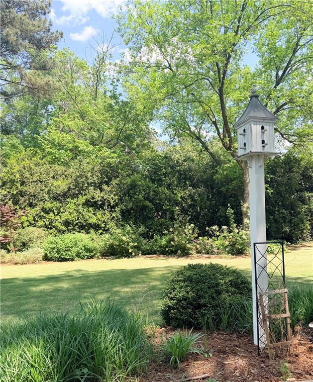 5091 Miller Road Southwest Lilburn, GA 30047 - Photo 4 of 6 a view of a garden with a tree
