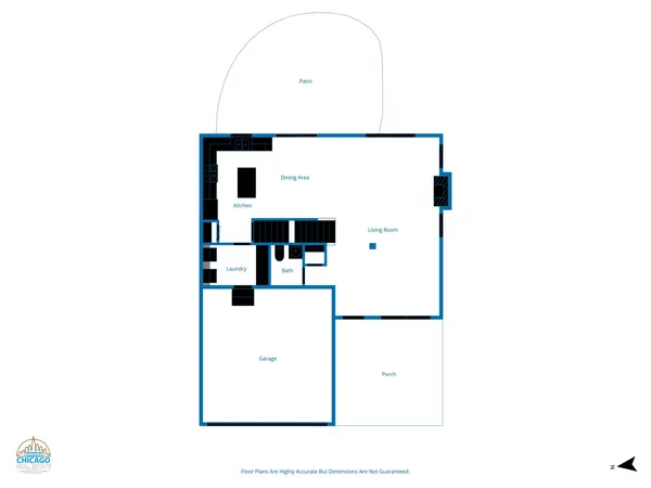 a picture of a floor plan