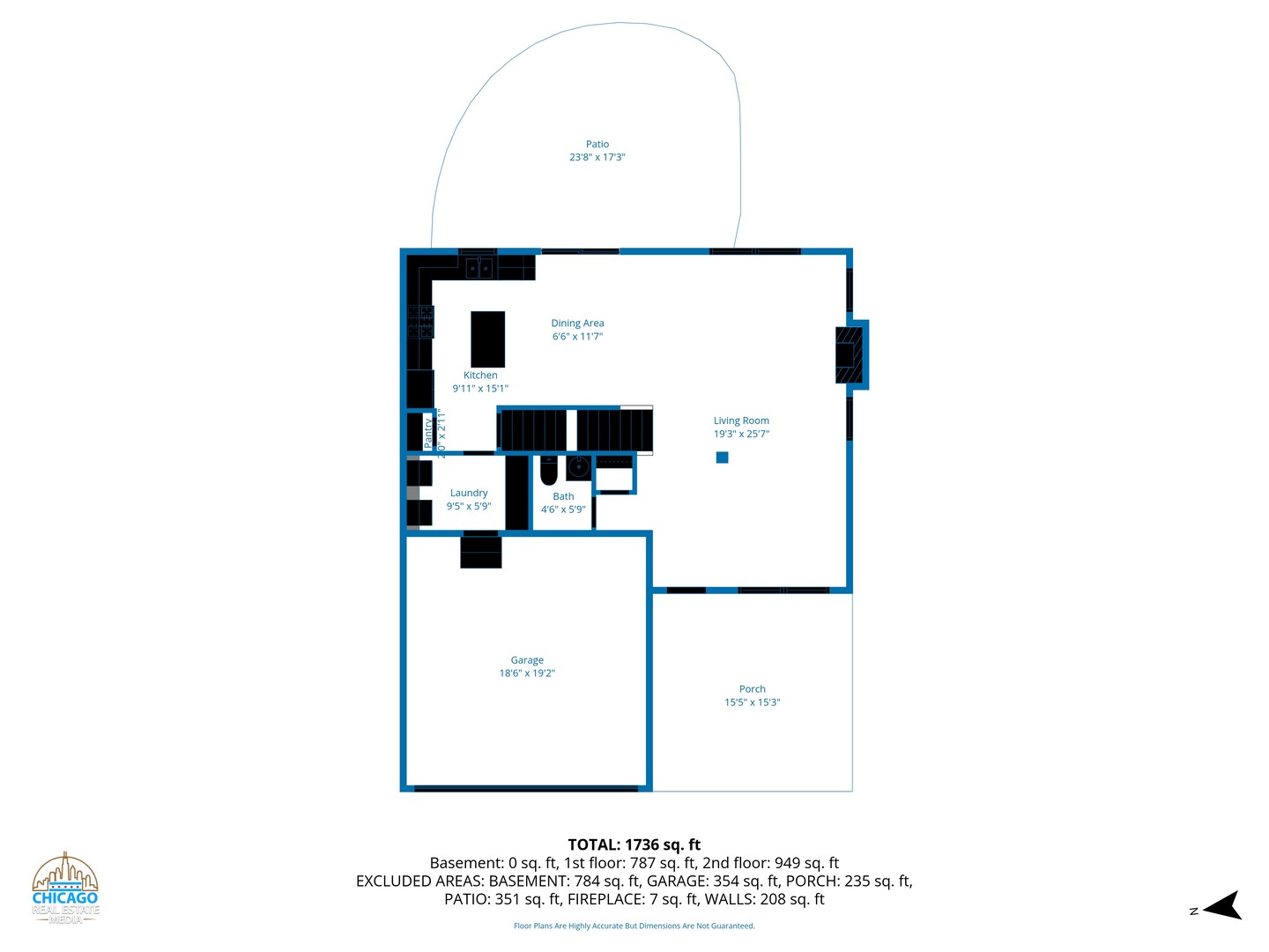 295 Monarch Lane Volo, IL 60020 - Photo 36 of 36 a picture of a floor plan