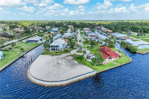 a aerial view of a house