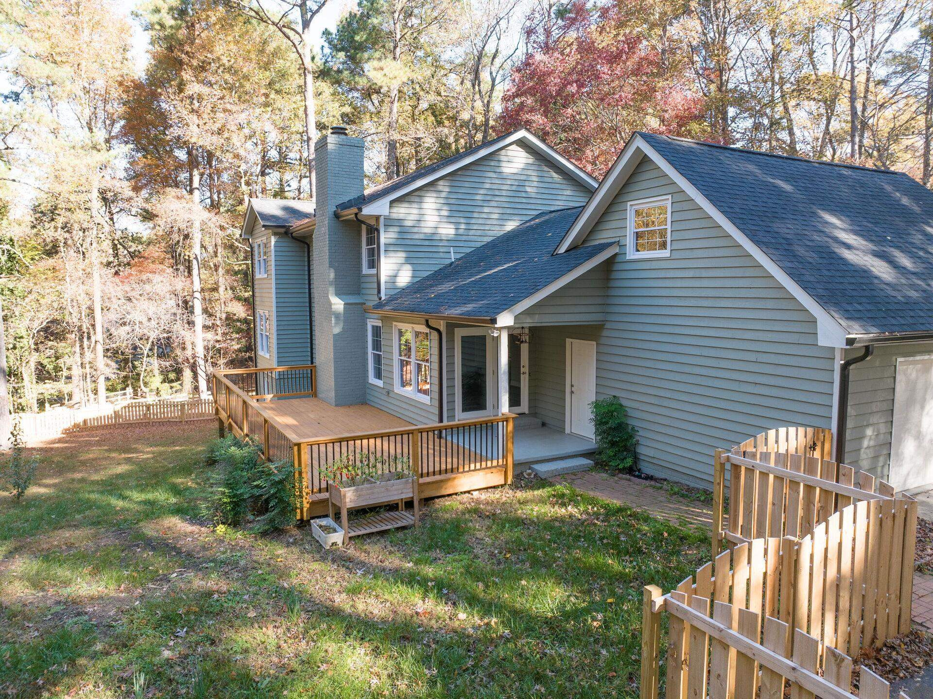 9801 Pine Meadow Lane Raleigh, NC 27615 - Photo 32 of 43 a front view of house with a yard