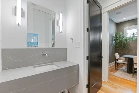 a view of empty room