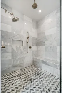 a view of outdoor space with wooden floor