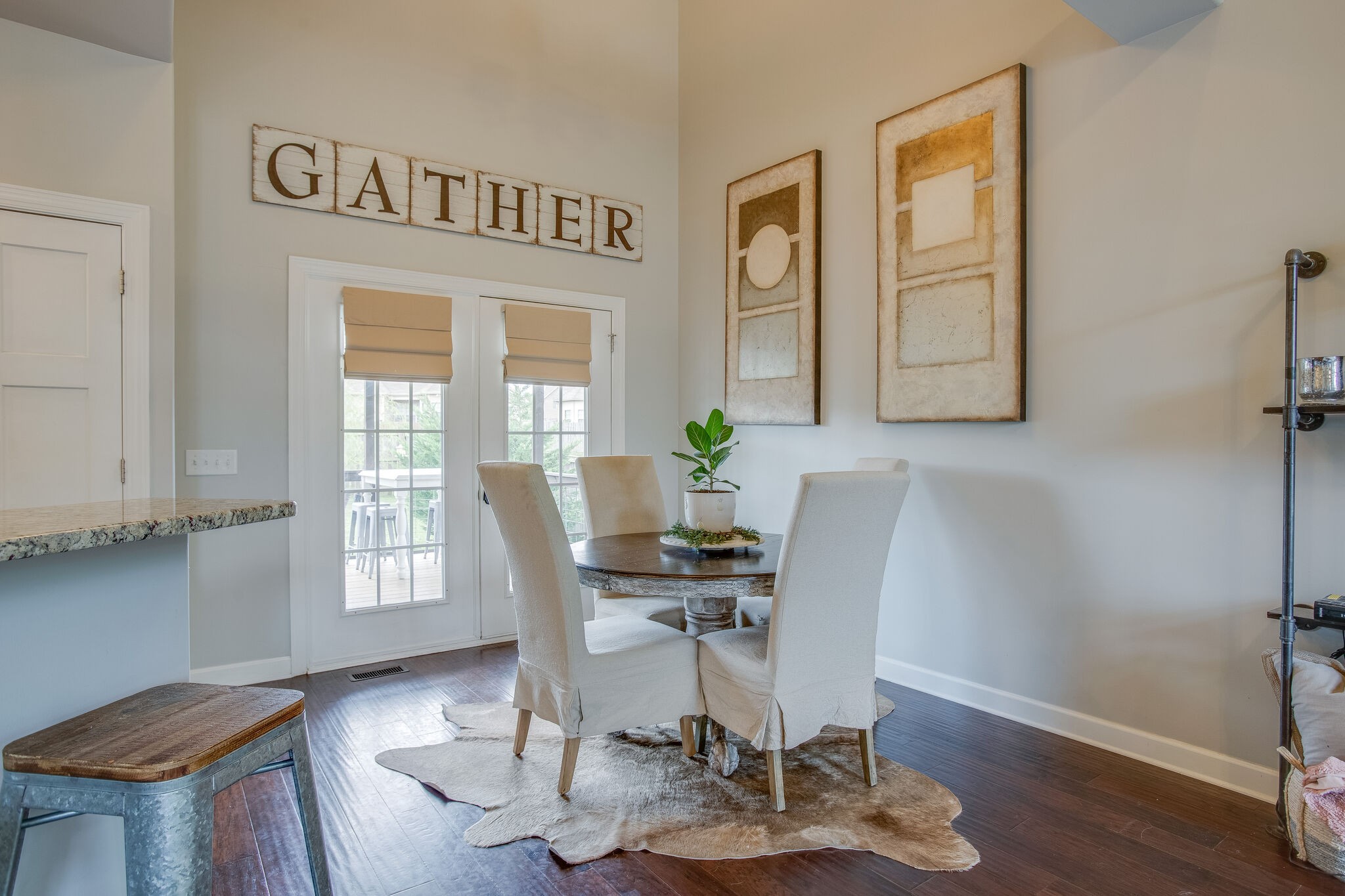 1073 Golf View Way Spring Hill, TN 37174 - Photo 15 of 34 a view of a dining room with furniture window and wooden floor