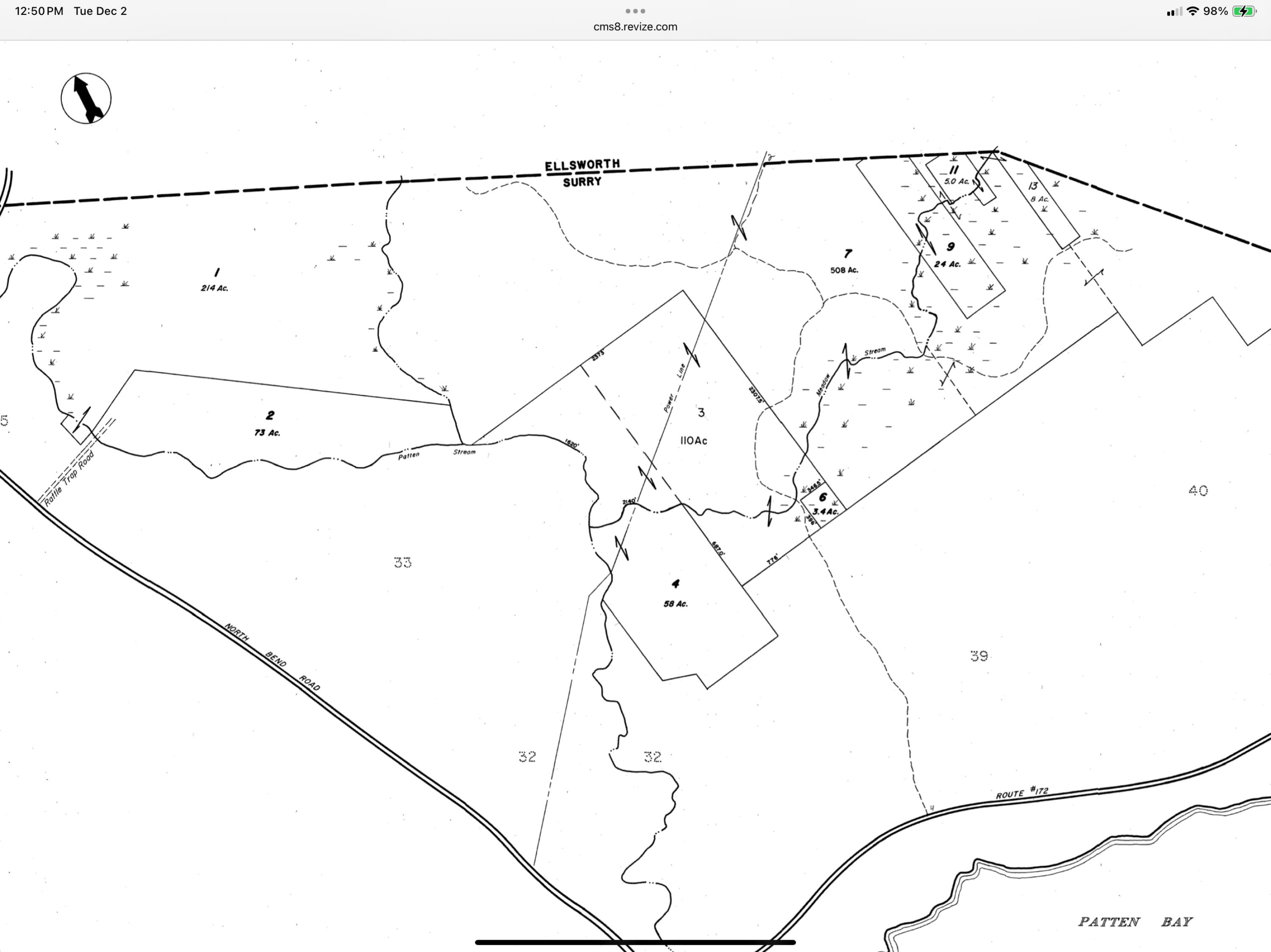 38 Map Ellsworth, ME 04605 - Photo 2 of 4 Tax Map