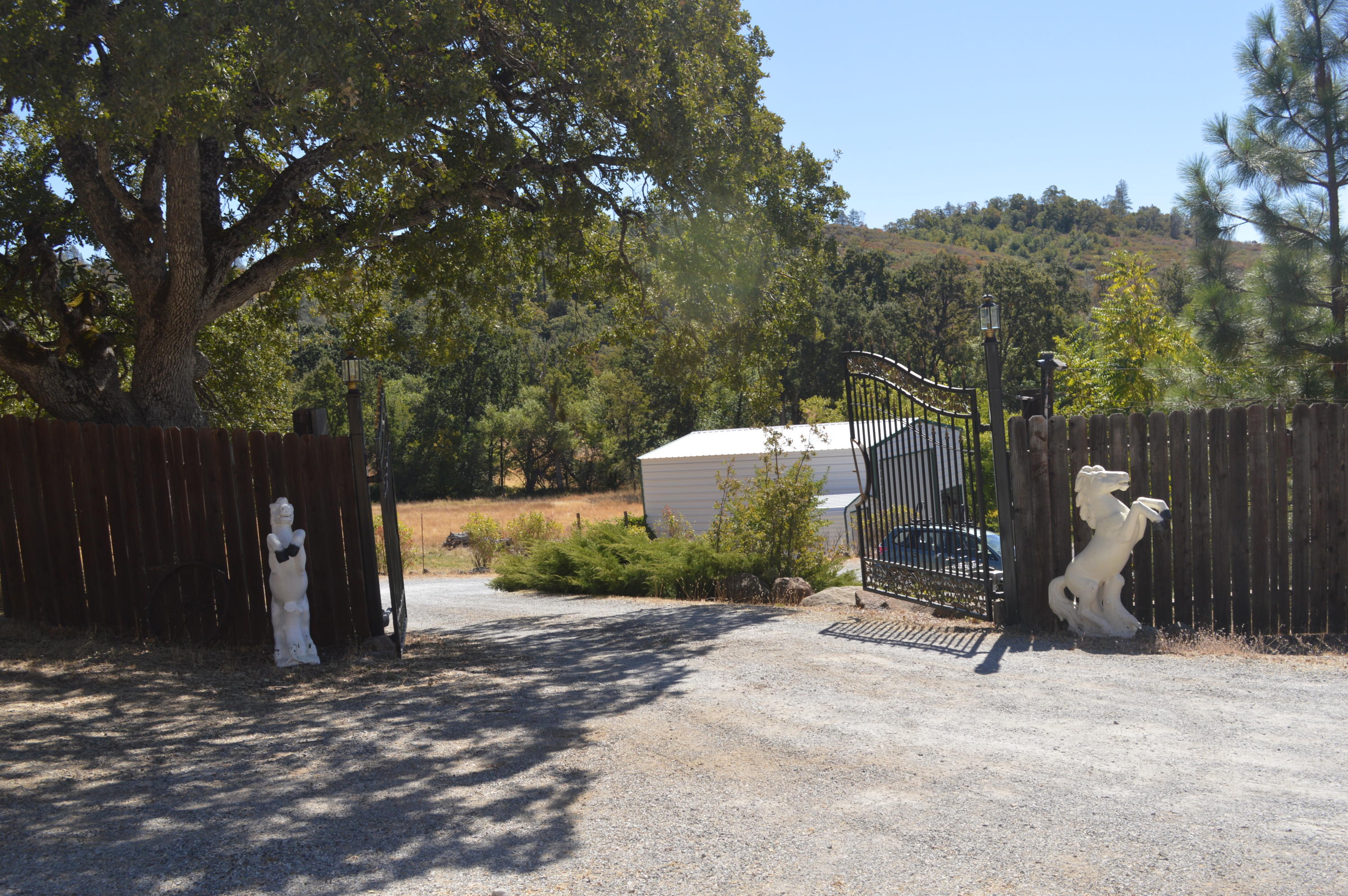 30049 Shingletown Ridge Road Shingletown, CA 96088 - Photo 3 of 28 Gate into property