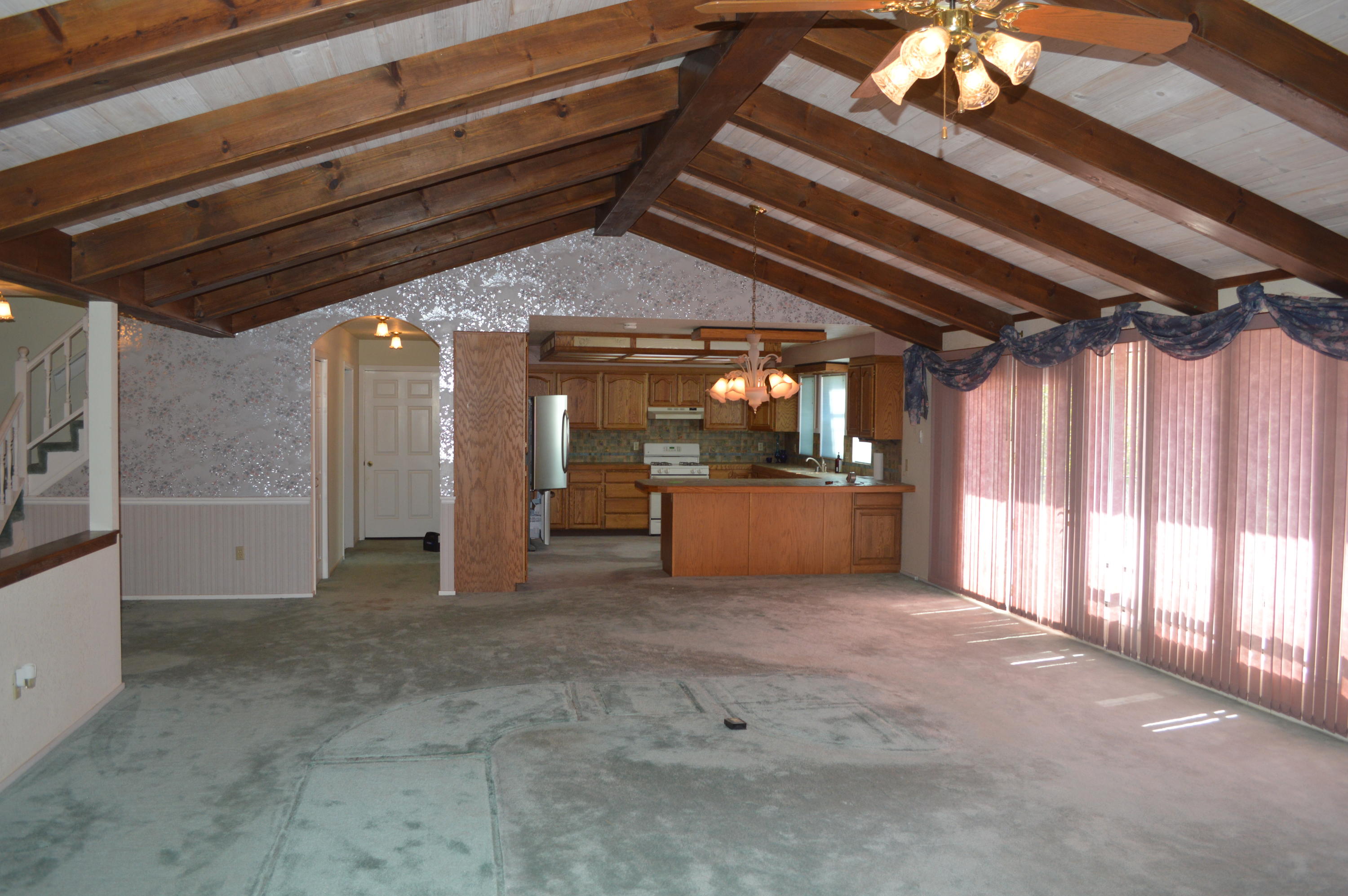 30049 Shingletown Ridge Road Shingletown, CA 96088 - Photo 6 of 28 Looking at Kitchen from Living room