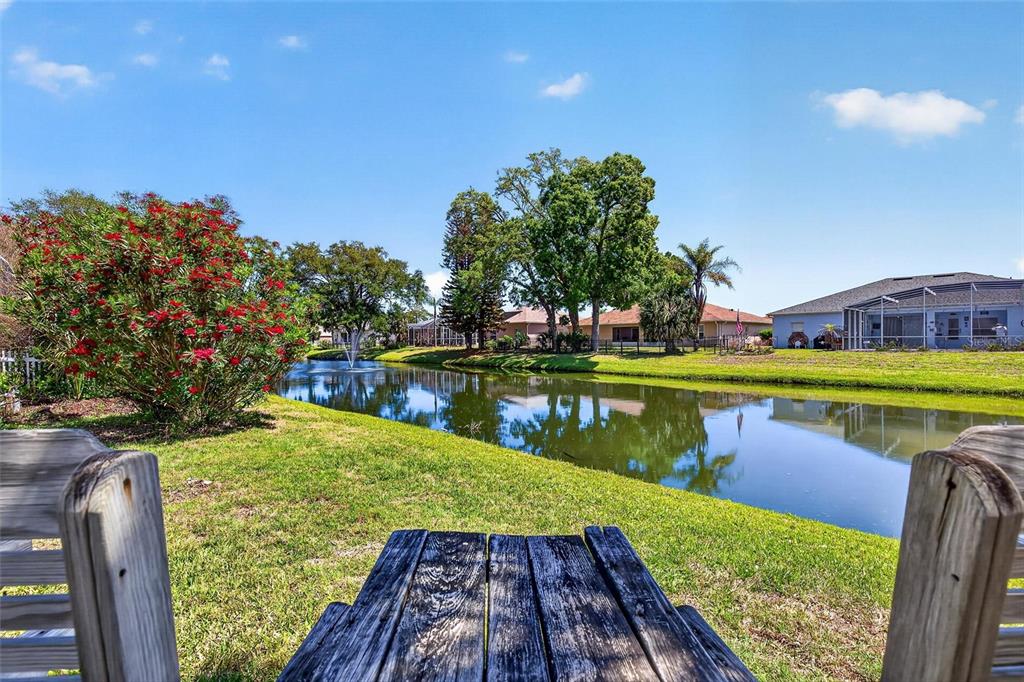 341 Mariners Gate Drive Edgewater, FL 32141 - Photo 43 of 53 a view of yard with swimming pool and outdoor seating