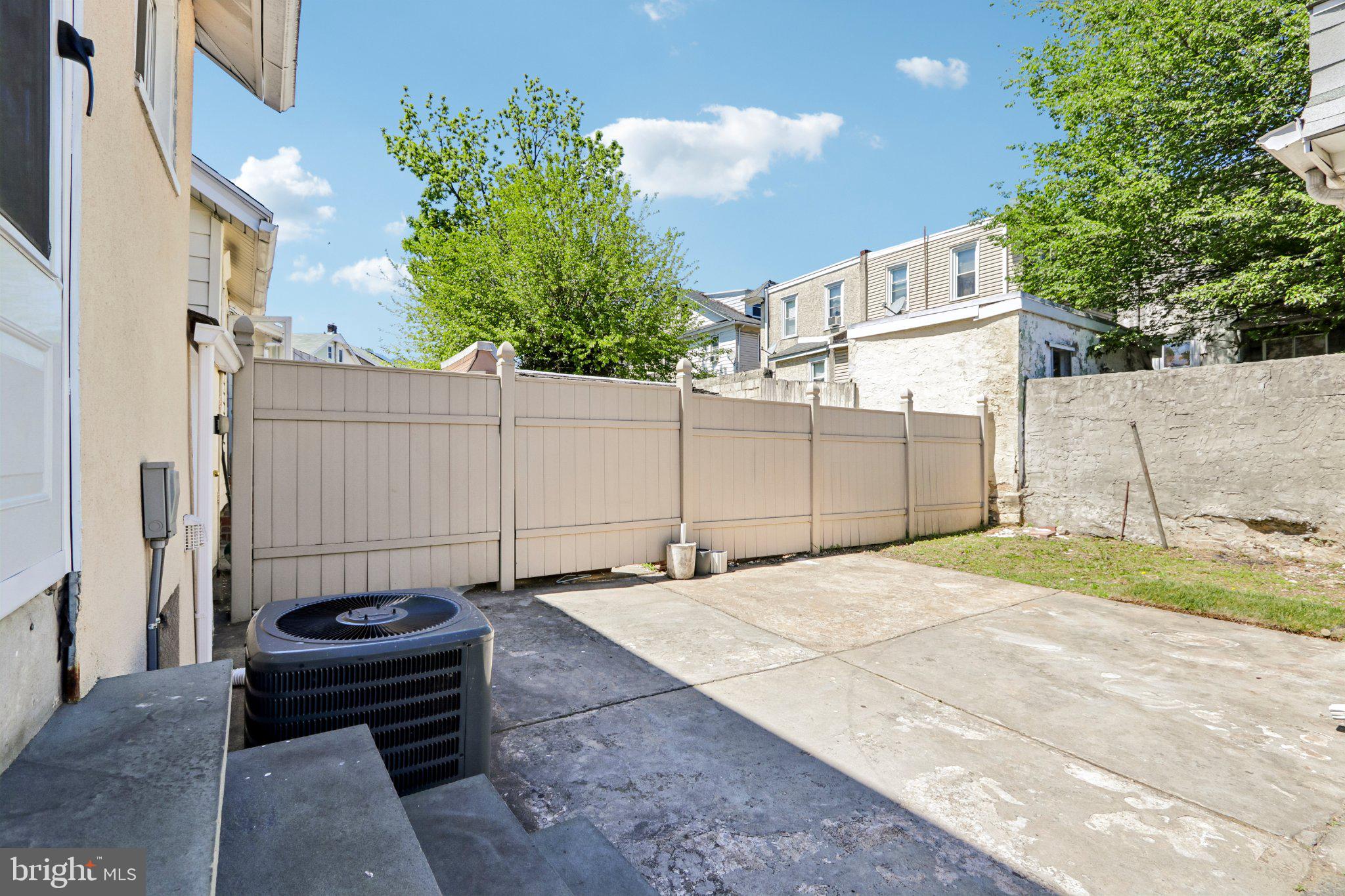 7407 Rogers Avenue Upper Darby, PA 19082 - Photo 47 of 50 a backyard of a house with a basket ball court