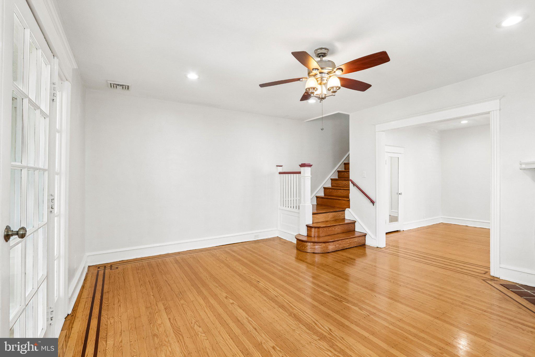 7407 Rogers Avenue Upper Darby, PA 19082 - Photo 9 of 50 a view of an entryway with wooden floor