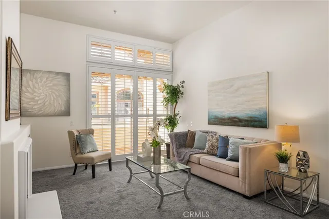 a view of a yard with palm trees