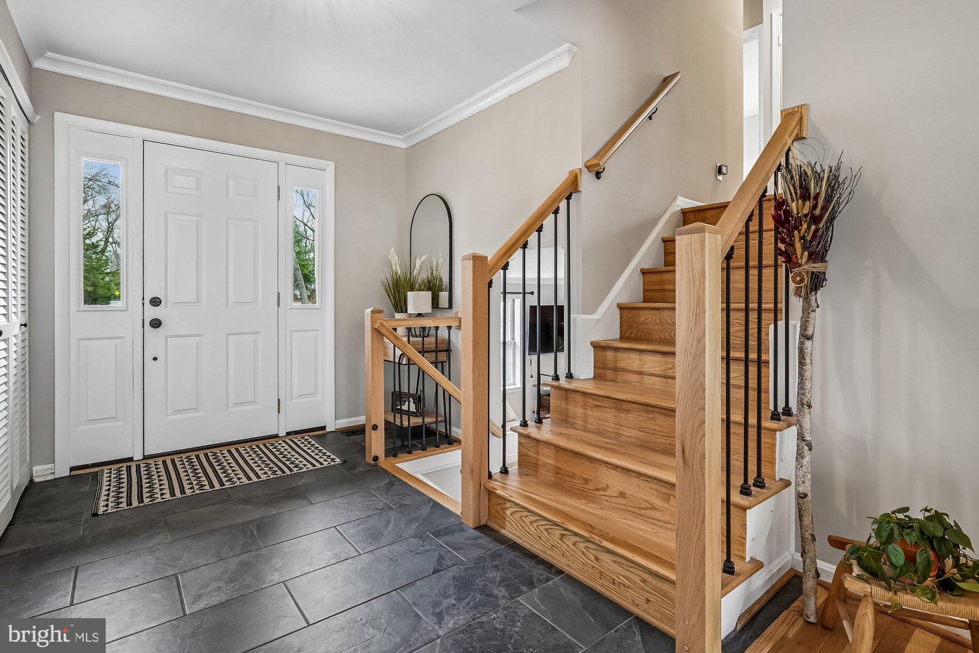 2502 Woodcutter Court Reston, VA 20191 - Photo 2 of 73 Entry with newer slate foyer
