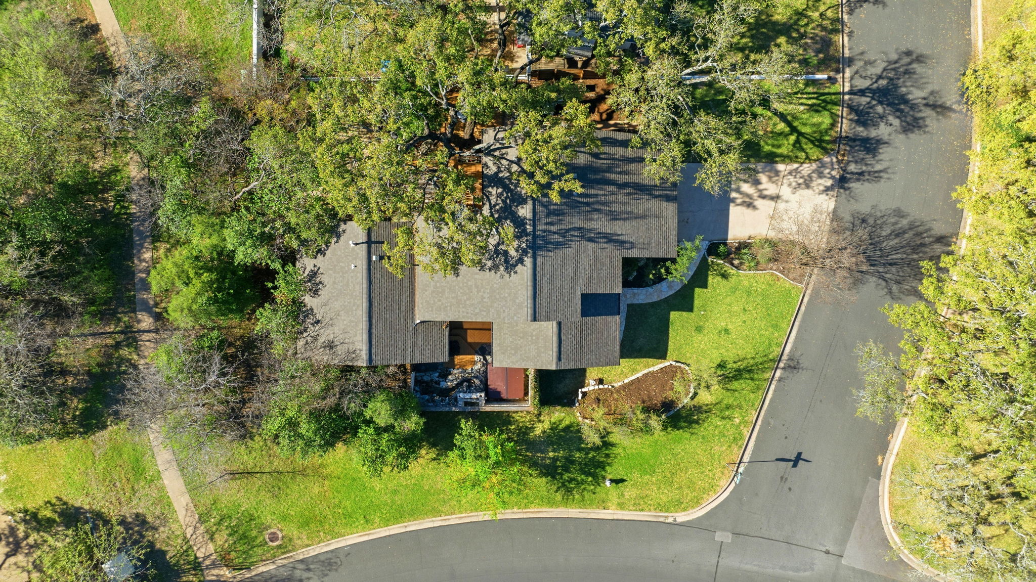 4601 Creek Ridge Austin, TX 78735 - Photo 37 of 40 View from above of property