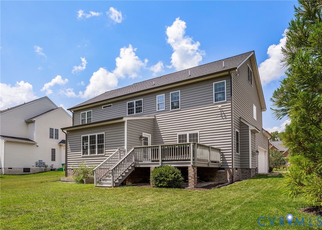 12050 Cameron Creek Road Glen Allen, VA 23059 - Photo 31 of 36 a view of a house with a yard
